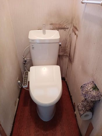 東京都立川市のお客様のトイレ交換工事