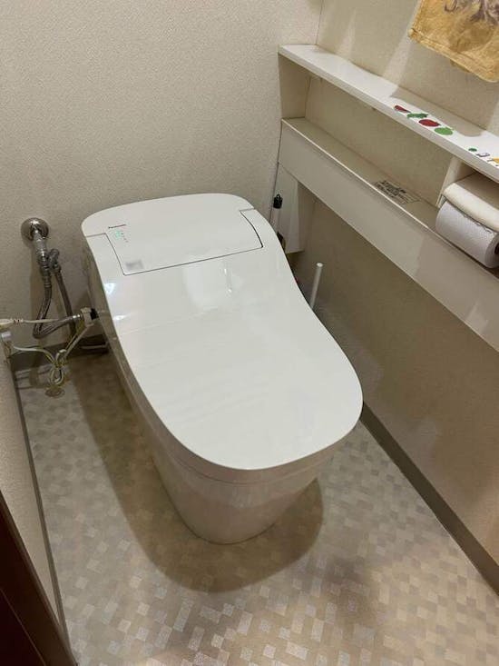 工事後 神奈川県相模原市のお客様の(Panasonicアラウーノ)交換工事