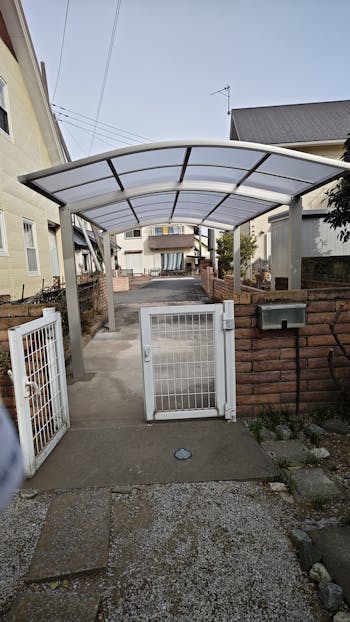 群馬県のお客様のカーポート建て替え工事