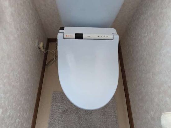 工事前　栃木県宇都宮市のお客様の便座交換工事