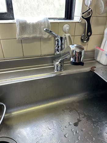 宮城県仙台市のお客様の混合水栓交換工事