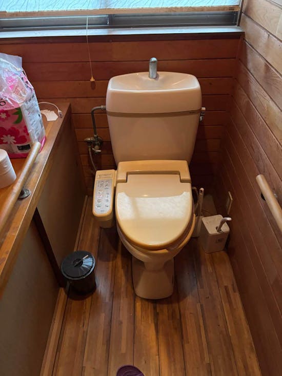 工事前　茨城県水戸市のお客様のトイレ交換工事