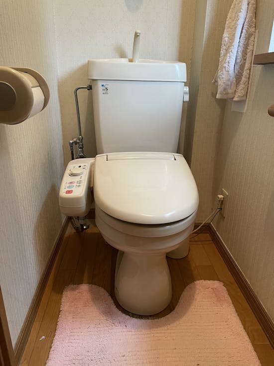 工事前　岡崎市のお客様のトイレ取替工事