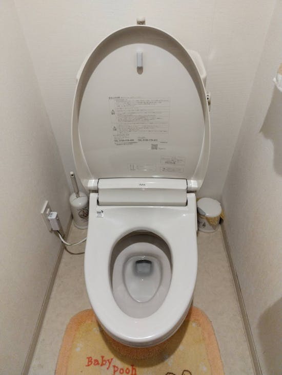 工事後　鴻巣市のお客様の温水洗浄便座交換工事