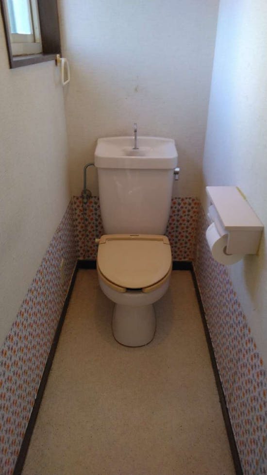 工事前 神奈川県横須賀市のお客様のトイレ&内装工事