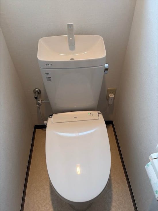 工事後 千葉県長生郡のお客様のトイレ交換・内装パック工事