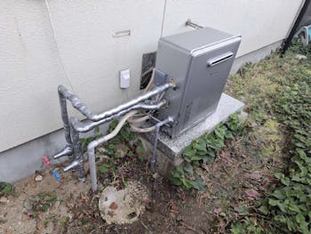 宮城県仙台市のお客様のガス給湯器交換工事