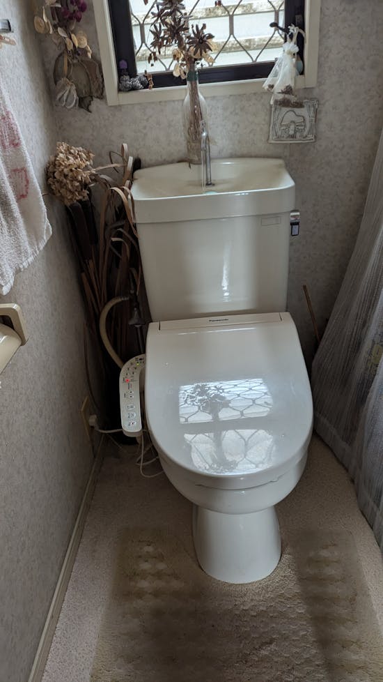 工事前　日高市のお客様のトイレ工事
