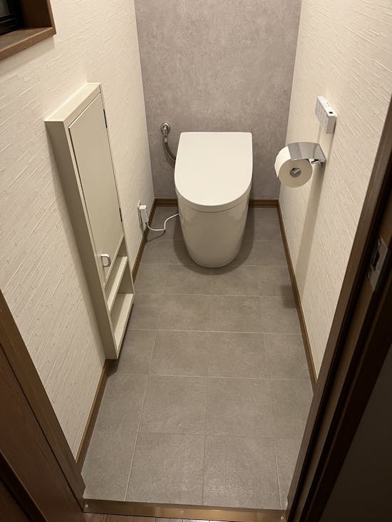 工事後　高崎市のお客様のトイレ交換・内装リフォーム工事