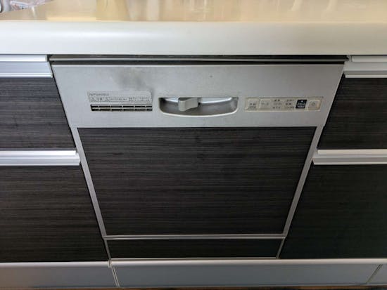 工事前　静岡県浜松市のお客様の食器洗い乾燥機交換工事