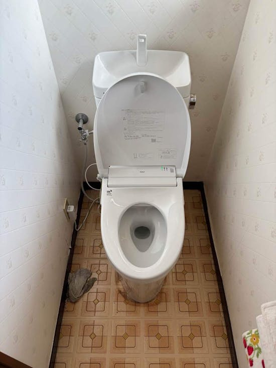 工事後　茨城県小美玉市のお客様のトイレ交換工事 