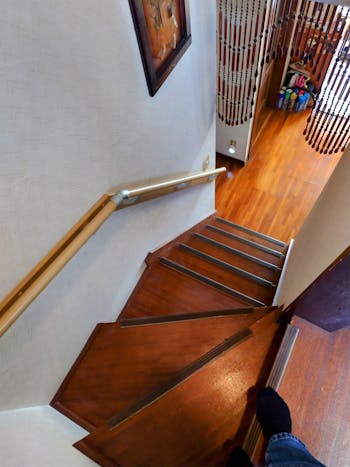 高崎市のお客様の階段手すり取付工事