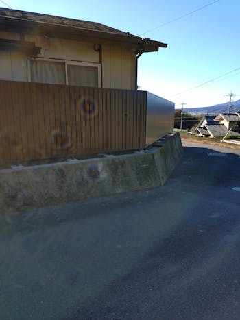 群馬県渋川市のお客様のフェンス設置工事