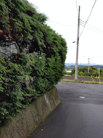 群馬県渋川市のお客様のフェンス設置工事　具体的な工事内容1