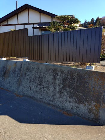 群馬県渋川市のお客様のフェンス設置工事　具体的な工事内容5