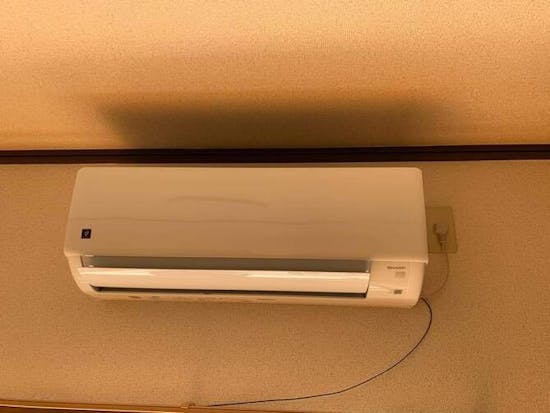 工事後　静岡県沼津市のお客様のエアコン取付工事