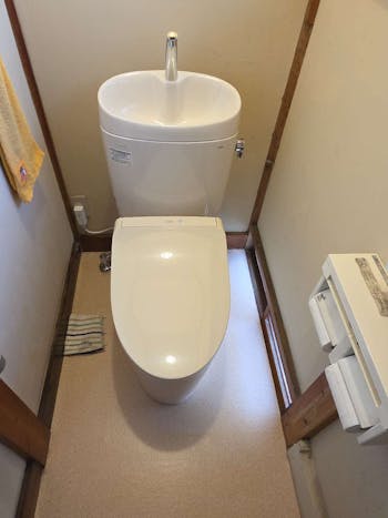 栃木県宇都宮市のお客様のトイレパック工事