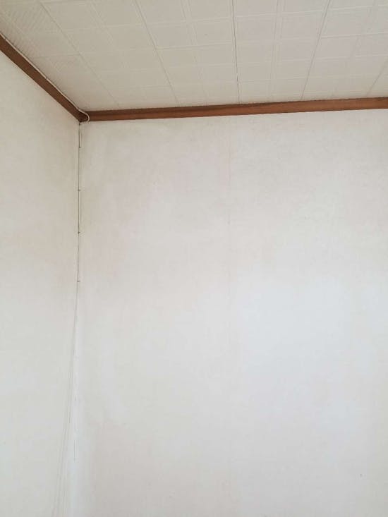 工事前　長野県安曇野市のお客様の居室換気扇取付工事