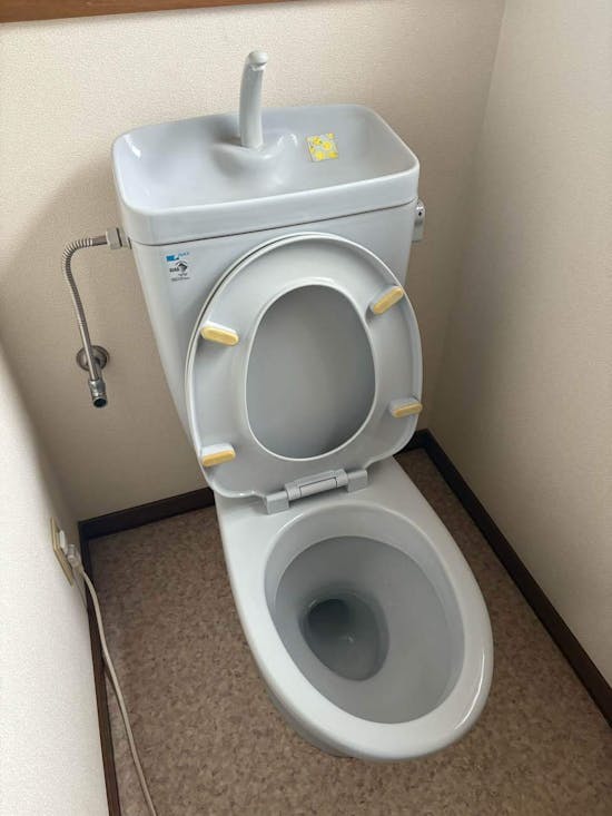 工事前　東京都町田市のお客様の便器交換パック 