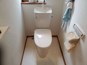栃木県宇都宮市のお客様の便器交換工事