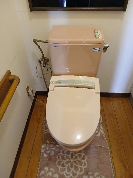 工事前　茨城県行方市のお客様のトイレ交換工事