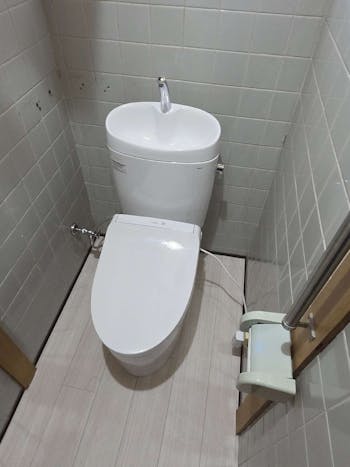 栃木県宇都宮市のお客様のTOTO便器工事