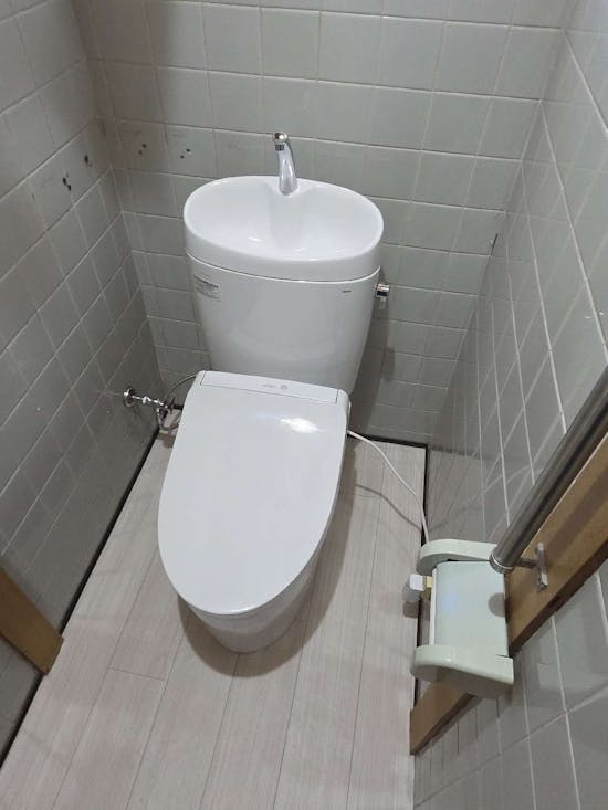 工事後 栃木県宇都宮市のお客様のTOTO便器工事