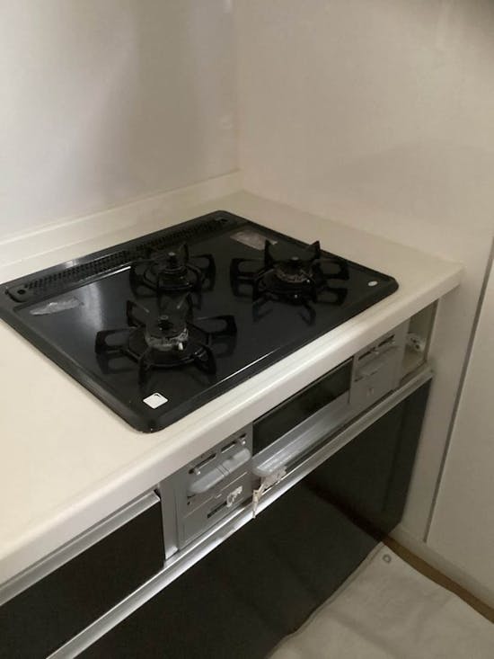 工事前 神奈川県横須賀市のお客様のビルコン・フード工事