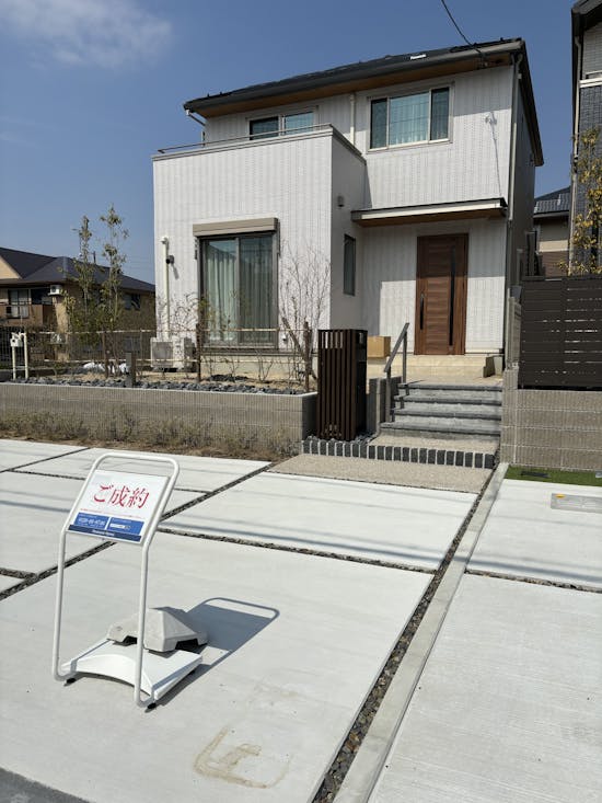 工事前　愛知県のお客様のカーポート工事