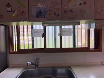 福島県喜多方市のお客様の内窓工事　具体的な工事内容1