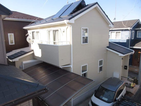 工事後 神奈川県相模原市のお客様の屋根・外壁塗装工事