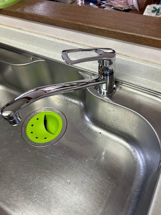 工事後 宮城県宮城郡七ヶ浜町のお客様のキッチン混合栓交換工事