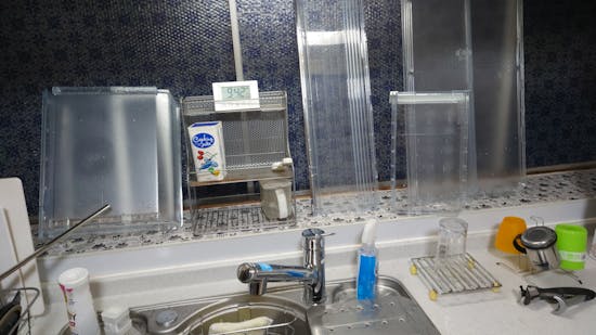 工事後　上田市のお客様のキッチンワンホール水栓交換工事