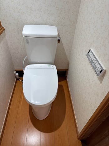 千葉県長生郡のお客様のトイレ交換工事