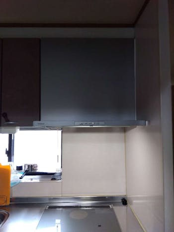 東京都あきる野市のお客様のレンジフード交換工事