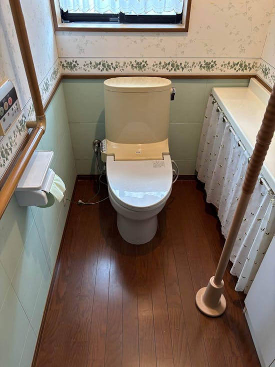 工事前　茨城県つくば市のトイレ交換工事