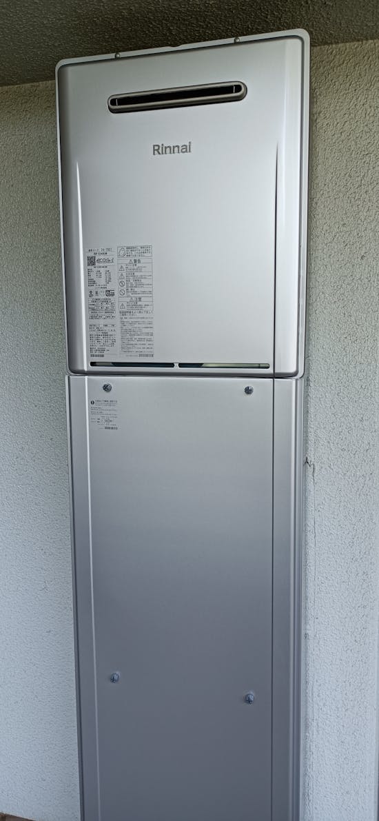 工事後 千葉県のお客様の給湯器交換工事