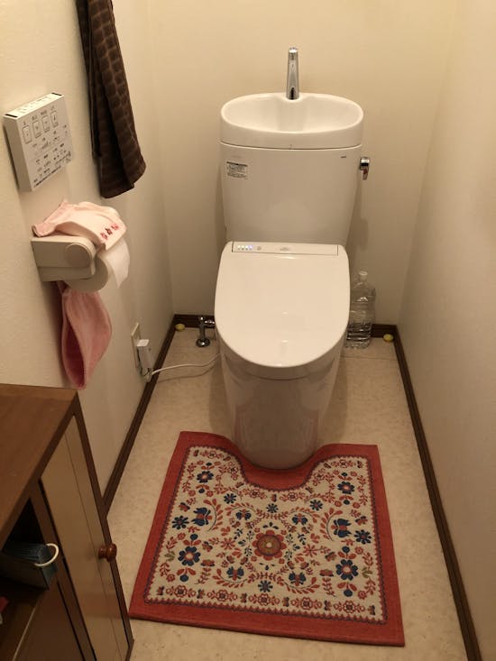 工事後 静岡県のお客様のトイレ交換工事