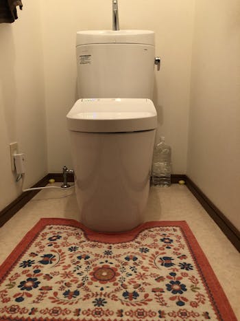 静岡県のお客様のトイレ交換工事　具体的な工事内容2