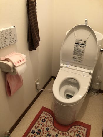 静岡県のお客様のトイレ交換工事　具体的な工事内容1