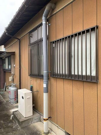 埼玉県羽生市のお客様の2Fトイレ配管修繕工事