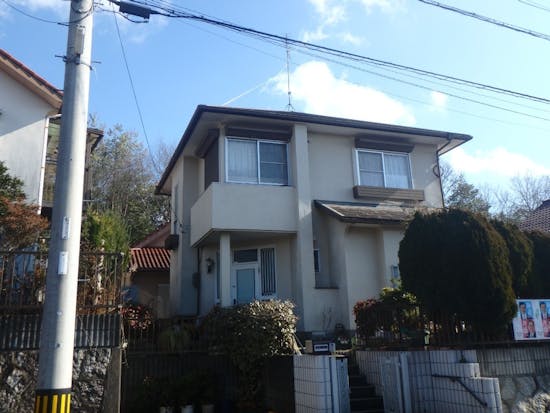 工事前　岐阜県多治見市のお客様の外壁塗装工事