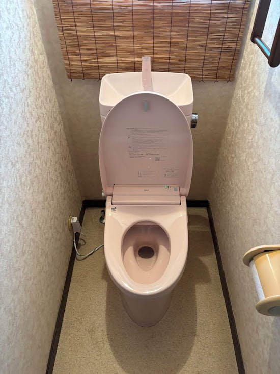 工事後　茨城県土浦市のお客様のトイレリフォーム工事 