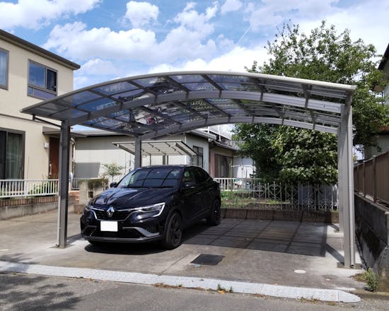 工事後　本庄市のお客様のカーポート工事
