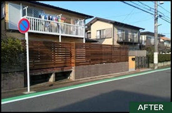 工事後　兵庫県のお客様の外構