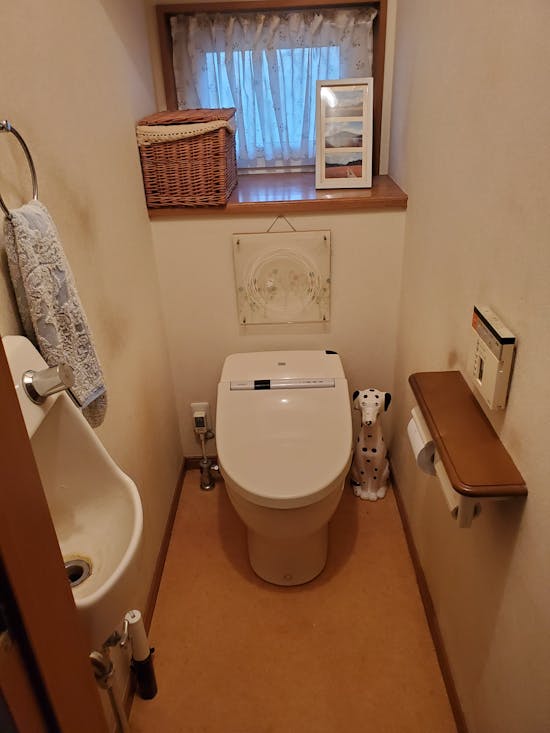 工事前 埼玉県のお客様のトイレ交換工事