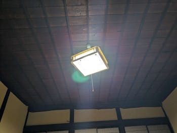 長野県中野市のお客様の照明交換工事