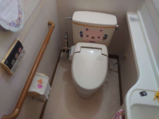工事前　愛知県名古屋市のお客様の便座交換工事