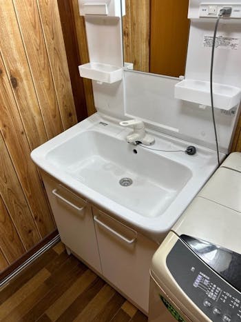 宮城県宮城郡のお客様の洗面台交換工事