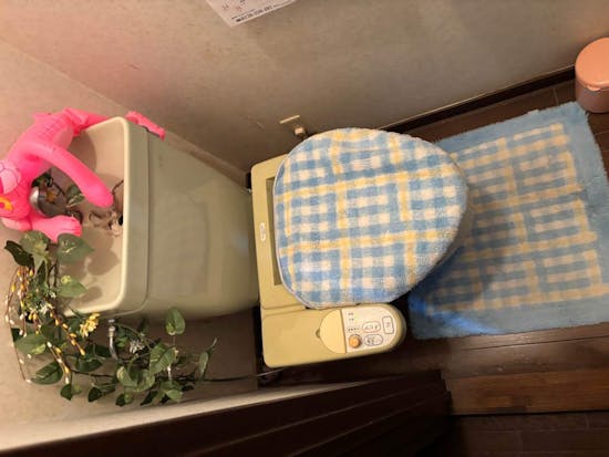 工事前 茨城県かすみがうら市のお客様のトイレ交換工事